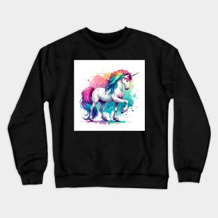 Unicorn Study - Fantasy AI Crewneck Sweatshirt